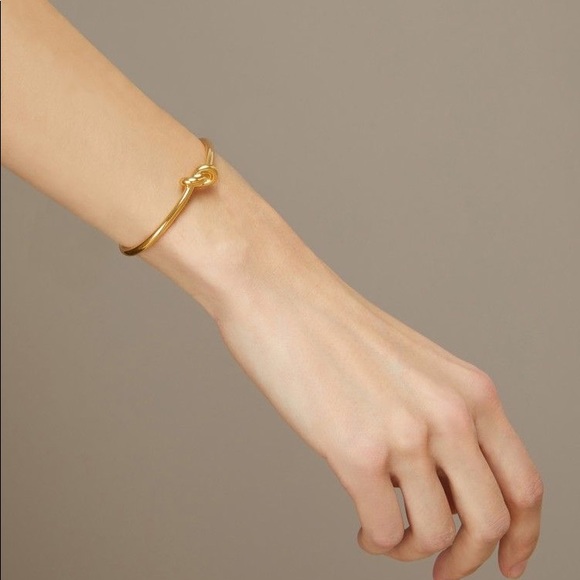 Céline Knot Gold Bangle - Picture 4 of 4
